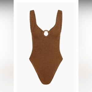 CELINE ONE PIECE - METALLIC COCOA